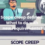 Scope creep defined. What to do with new requirements?